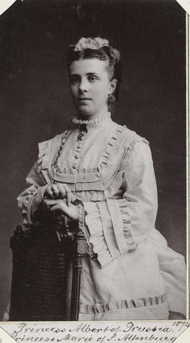 Marie, Princess of Saxe-Altenburg (1854-1898) Marie, Princess of Saxe-Altenburg (1854-1898)