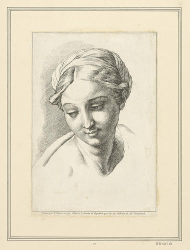 Head of a woman