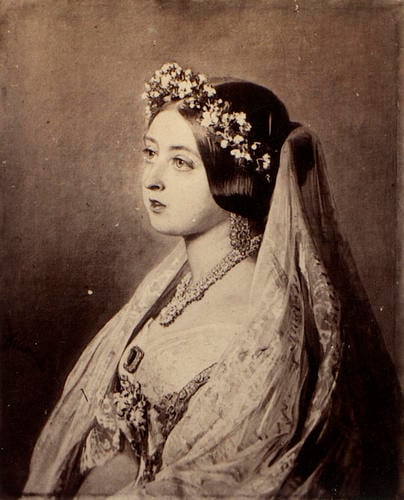 Wedding portrait of Queen Victoria