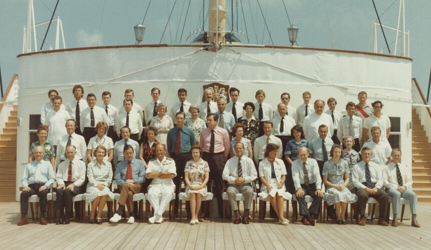 State Visit to the U. S. A. and Canada, Group Portrait of Royal Household