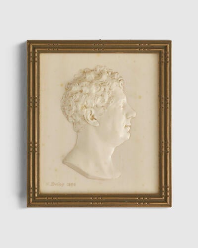 Plaque of George IV (1762-1830)