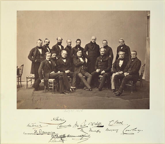 Delegates at the Congress of Paris