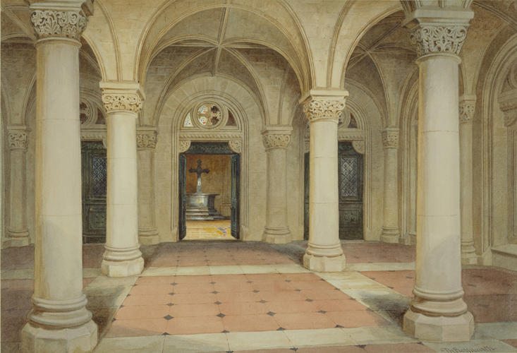 The Ducal Mausoleum at Coburg: the interior