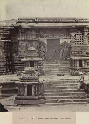 The South Entrance of the Great Temple at Hullabeed The South Entrance of the Great Temple at Hullabeed