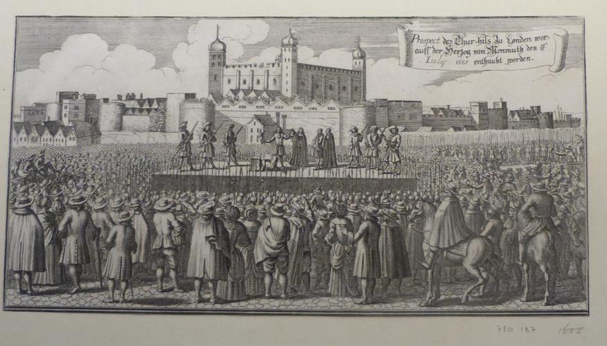 Execution of the Duke of Monmouth, 1685 Execution of the Duke of Monmouth, 1685
