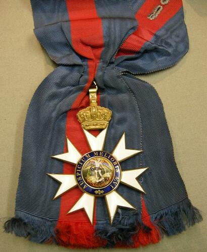 Order of St Michael & St George. The Duke of Connaught's Investiture G. C. M. G. Badge