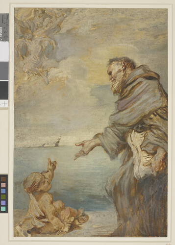 St Augustine encountering the Child on the Seashore