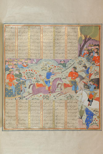 Master: Shahnamah شاهنامه‎ (The Book of Kings)
Item: The defeat of the Persians by the Turanians