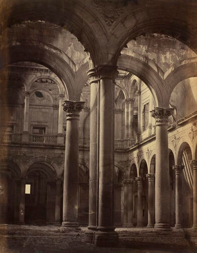 Interior of Alcazar, Toledo