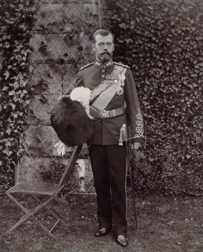 Czar in Scots Greys Uniform [Balmoral Vol5 1895 - 1900]