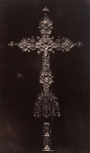 La Granja, silver cross by Juan de Arfes/Arphes