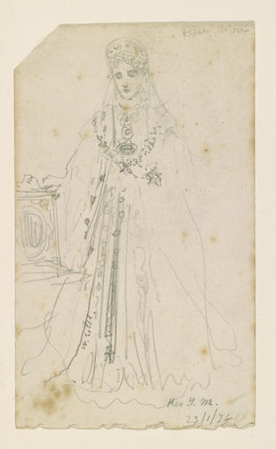 The Empress (of Russia) standing full-length The Empress (of Russia) standing full-length