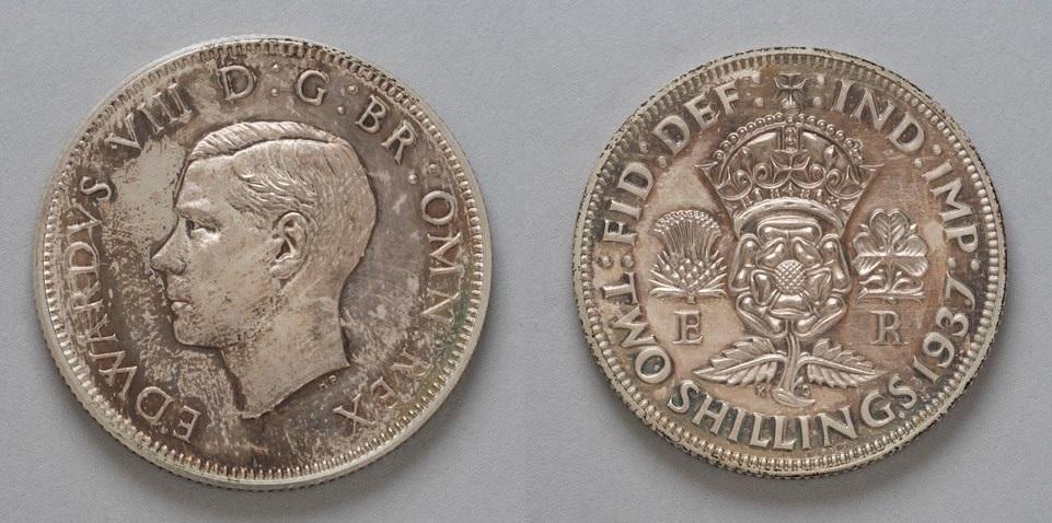 Edward VIII pattern florin