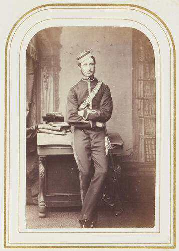 Cornet Honble H. L. Wood. [10th Royal Hussars (Prince of Wales's Own) 1866]