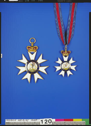 Order of St Michael & St George. Sash badge. Probably belonged to William IV