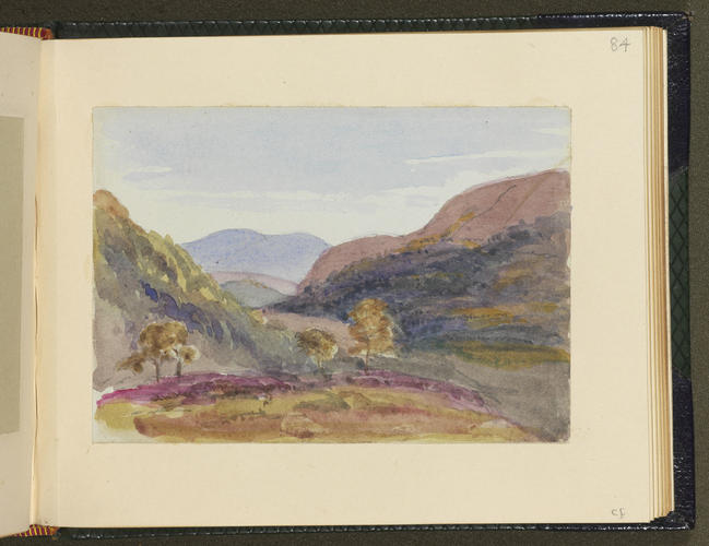 Master: SKETCHES FROM NATURE V. R. 1862 TO 1864
Item: Highland Landscape