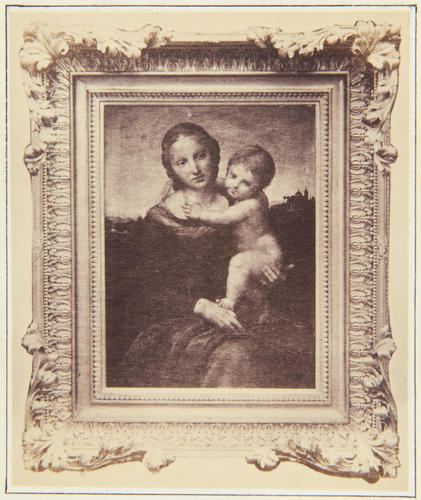 Madonna after Raphael (in Lady Cowper's posession, Panshanger) Madonna after Raphael (in Lady Cowper's posession, Panshanger)