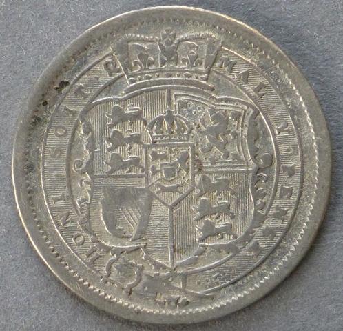 Great Britain. George III shilling, 1816 Great Britain. George III shilling, 1816