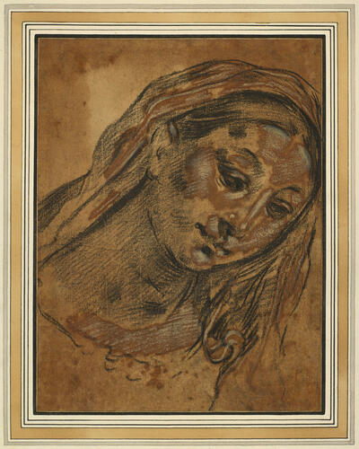 The head of the Virgin The head of the Virgin