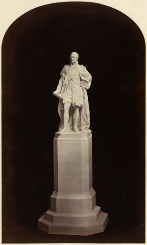 From the Sketch of the Statue for Manchester