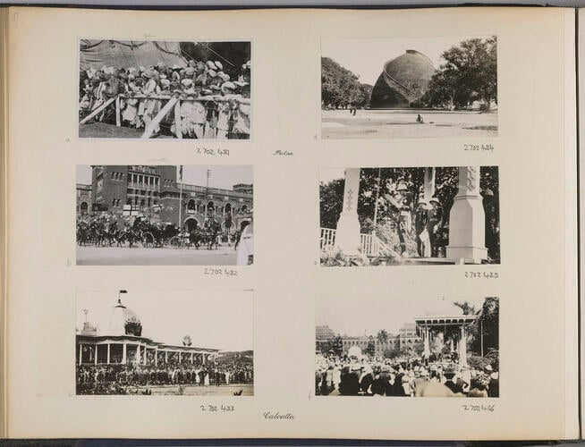 Crowd at Patna: Edward, Prince of Wales. Royal Tour of India, 1921-1922