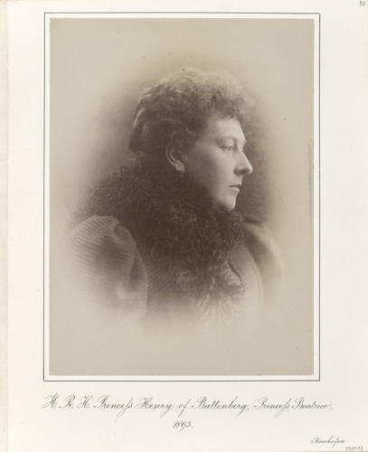 Beatrice, Princess Henry of Battenberg, 1893 [in Portraits of Royal Children Vol. 41 1893-1894]