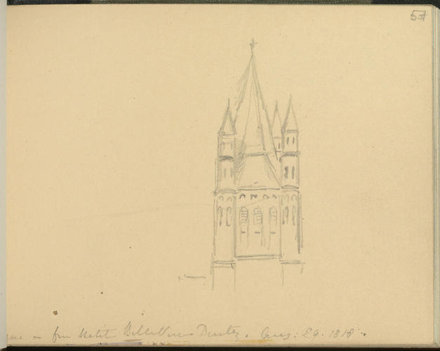 Master: SKETCHES FROM NATURE V. R. 1855 TO 1860
Item: Cologne