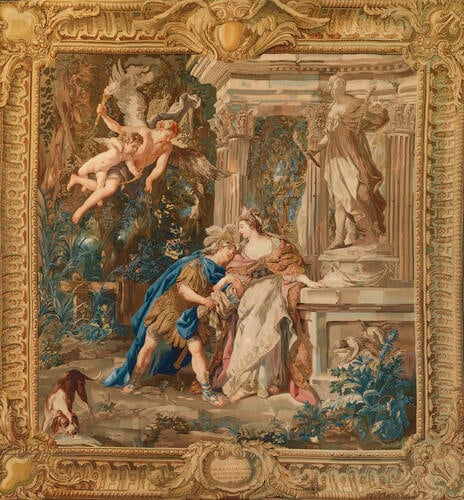 Master: The Story of Jason
Item: Jason pledges his faith to Medea, who promises to help him with her sorcery Master: The Story of Jason
Item: Jason pledges his faith to Medea, who promises to help him with her sorcery