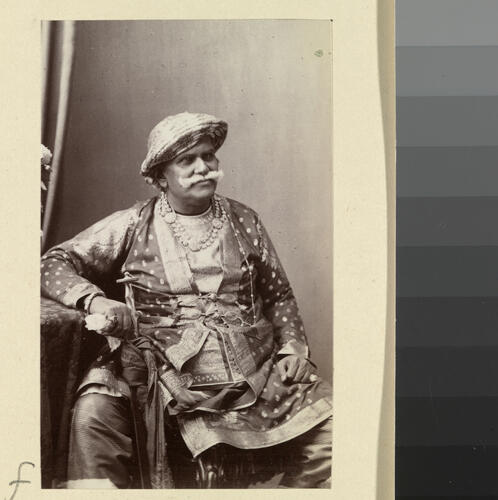 Maharaja Shri Ishwari Prasad Narayan Singh Bahadur of Benares (1822-89)