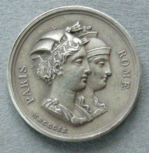 France. Medal commemorating the birth of the King of Rome, 1811