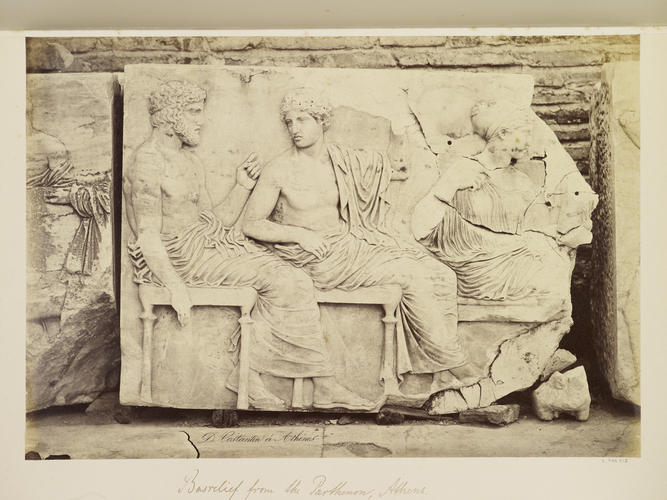 Bas relief from the Parthenon, Athens