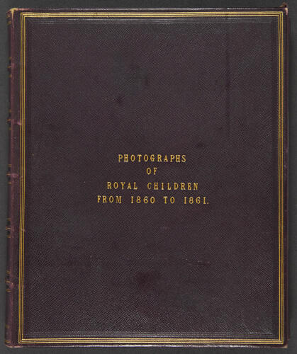 Portraits of Royal Children, Vol. 5, from 1860 to 1861