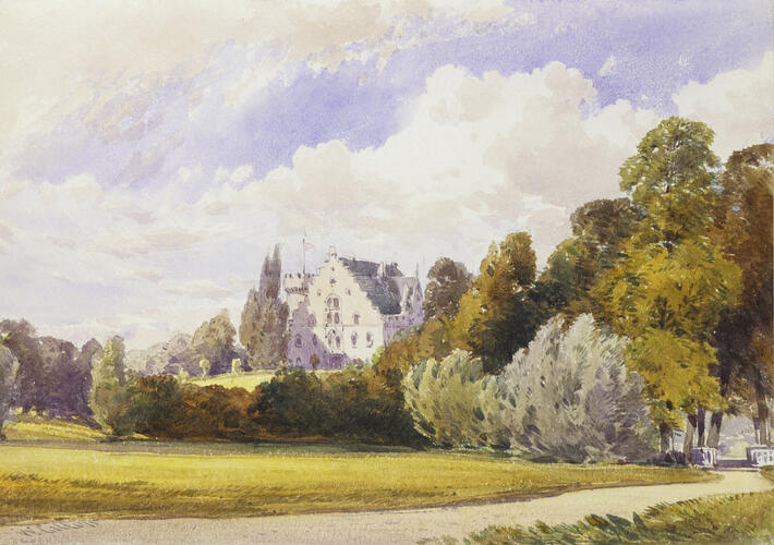 The Rosenau from the south-east