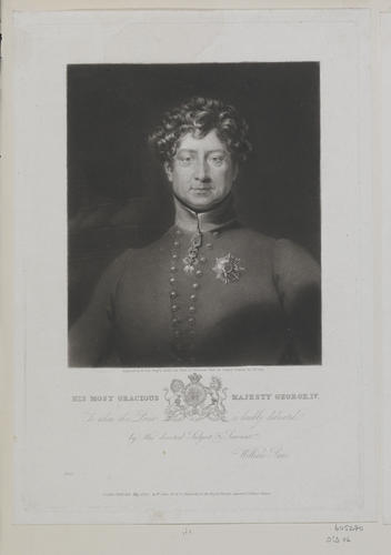 HIS MOST GRACIOUS MAJESTY GEORGE. IV HIS MOST GRACIOUS MAJESTY GEORGE. IV