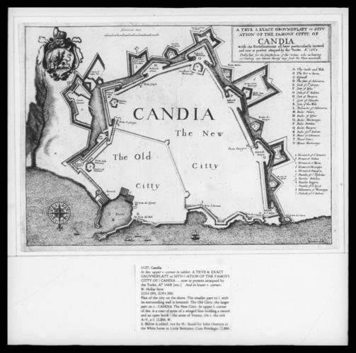 Map of City of Candia Map of City of Candia