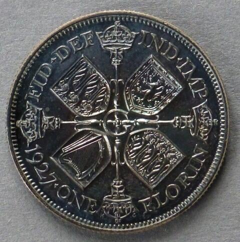 George V Proof florin George V Proof florin
