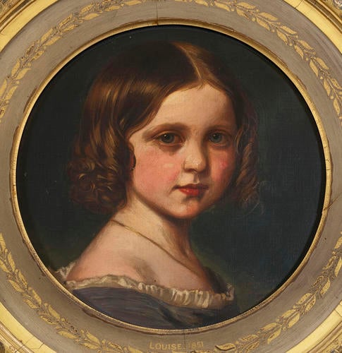 Princess Louise (1848-1939) later Duchess of Argyll when a child