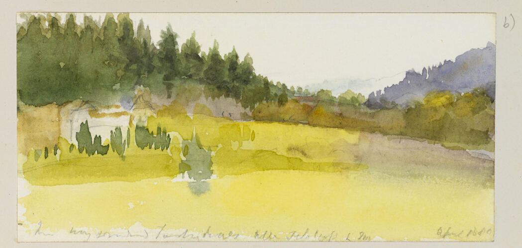 Master: SKETCHES BY QUEEN VICTORIA II
Item: A Valley