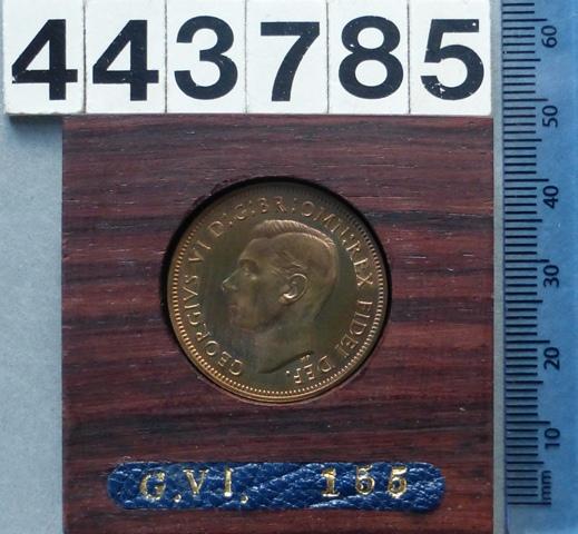 George VI proof halfpenny George VI proof halfpenny