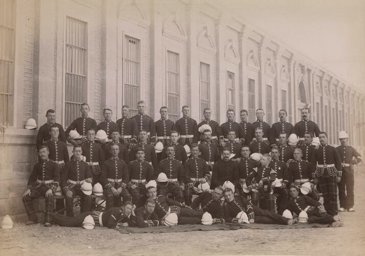 Soldiers from the Highland Light Infantry who served in the Anglo-Egyptian War