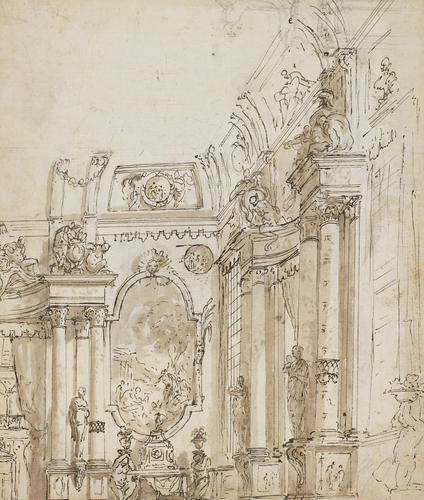 A baroque salone