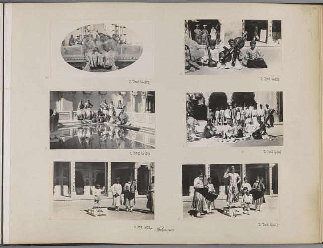 3 Indian women, Bikaner: Edward, Prince of Wales. Royal Tour in India, 1921-1922