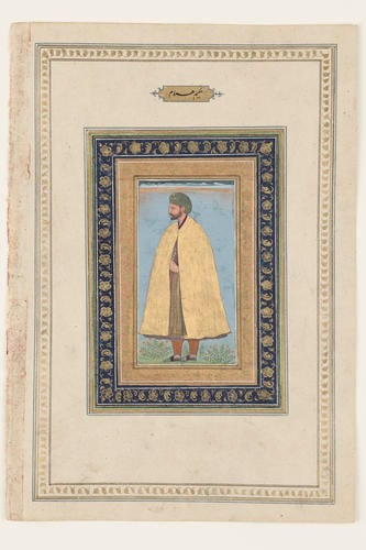Master: Album of Mughal Portraits
Item: Portrait of Hakim Humam