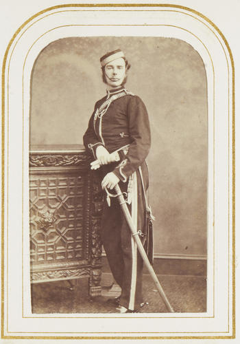 Lieut D. F. Gabbett. [10th Royal Hussars (Prince of Wales's Own) 1866]