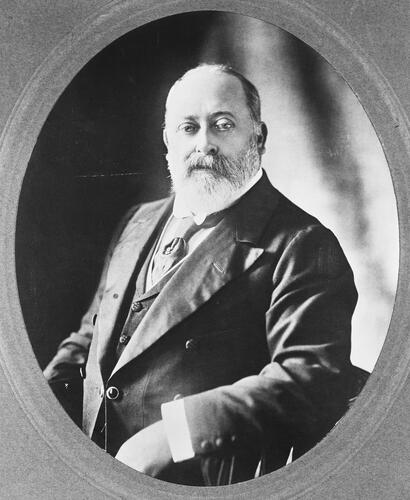 Portrait photograph of King Edward VII (1841-1910), 1908