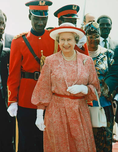 HM Queen Elizabeth II in Kenya