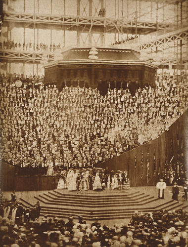 'The Opening of the Crystal Palace at Sydenham'