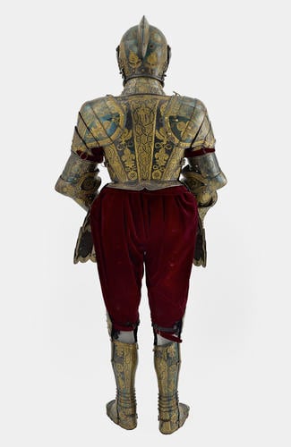 Armour garniture of Henry, future Prince of Wales, for the field, tourney, tilt and barriers Armour garniture of Henry, future Prince of Wales, for the field, tourney, tilt and barriers
