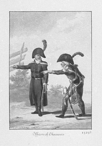 Officers, French Chasseurs à Cheval