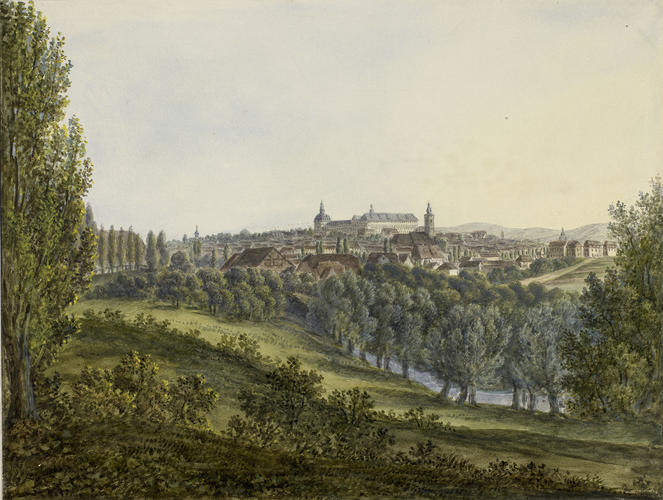 Gotha from the north-east
